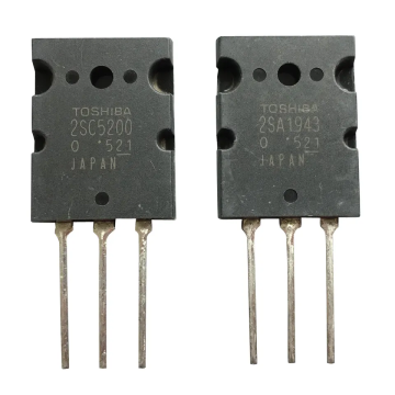 元の2SA1943および2SC5200トランジスタ：包括的なガイド