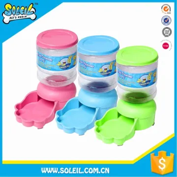 Various Design PP And PE Plastic Automatic Dog Water Dispenser