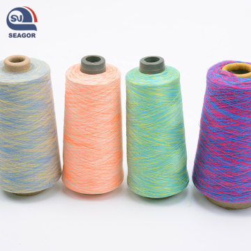 100% Polyester Dyed Yarn