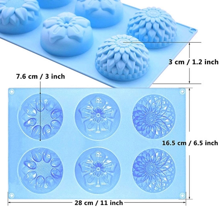 Silicone Flower Sopa Mold