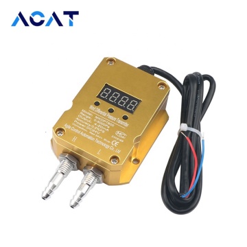1000pa Low Pressure Sensor - RS485 Gas Wind Differential Pressure Transmitter