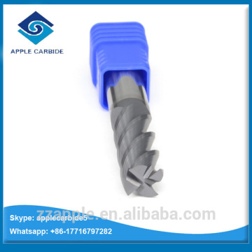 Marchio ZCCT originale 4 Flauto Flat End Mill Carburo di serie GM in stock