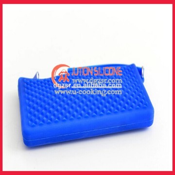OEM factory gift silicone zip pouch for ladies