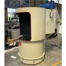 Investment casting floating sand machine with dust removal