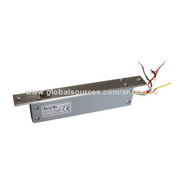 Dropbolt electric lock, fail safe, door status output, NO/NC/COM, time-delay