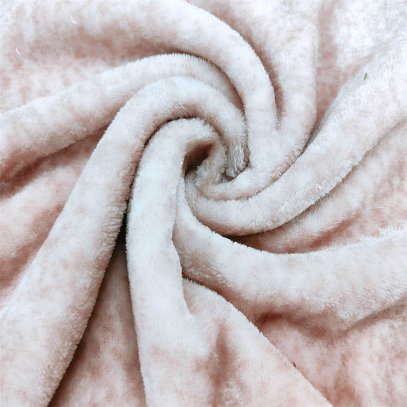 Velvet Fleece Winter Fabric For Blanket