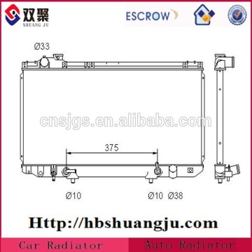 Chinese Factory Direct Auto Part Auto Car Radiator for LEXUS