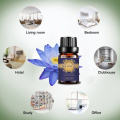 Body massage natural blue lotus oil for diffuser