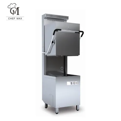 Chefmax Commercial Free Standing Dishwasher - Automatic Kitchen Dish Machine for Hotels and Restaurants