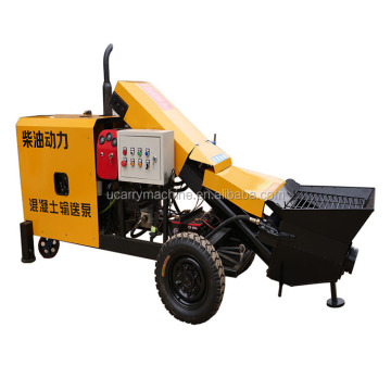 Diesel Electric Concrete Pump Manufacturing Plant - 60m Vertical Conveying Capacity