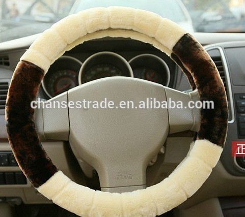 Design your winter girl car steering wheel cover