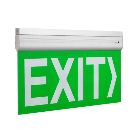 Factory Direct Safety Evacuation Indicator Acrylic LED Emergency Exit Lighting