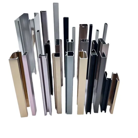 High Quality Aluminum Extrusion Fabrication - Custom Thin Rectangle Profiles by Manufacturers