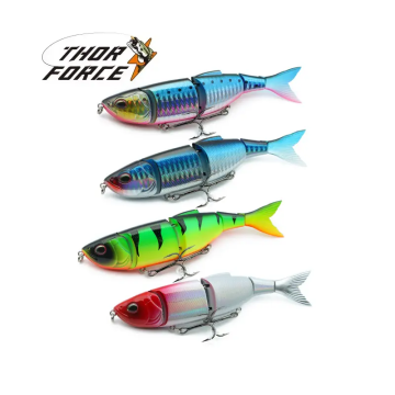 THOR FORCE High-Quality 3D Eyes Saltwater Bass Pencil Stickbait 135mm 21g Submersible Pencil Fishing Lure