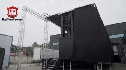 Presidential Campaign Trailer Stage