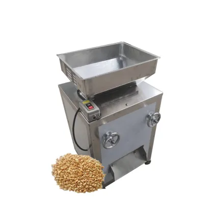 Simple Use Peanut Kernel Slivering Machine | Almond Strip & Roasted Nut Cutting Machine