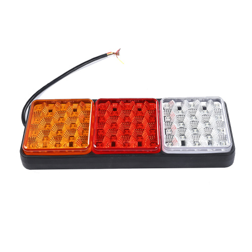 Tail Light Brake Running Turn Sinyal Mbalik Mbalikaken Lampu Tail Cahya IP6ROOF kanggo 12-24V Treler Treler 12-24V Van RV Ligh