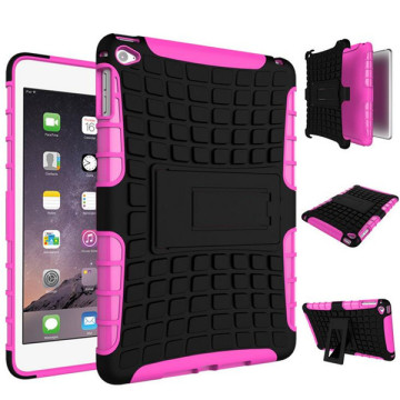TPU+PC Hybrid Case με kickstand για Apple iPad Mini 4