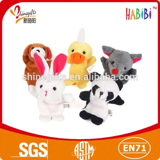 animal cartoon hand puppet for kids