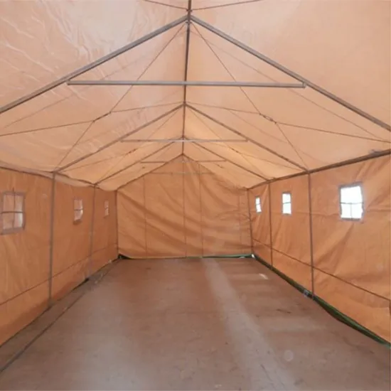 An outdoor canvas tent popular with young people