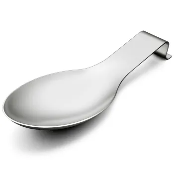Stainless Steel Utensil Holder - Spoon Rest & Spatula Ladle Holder