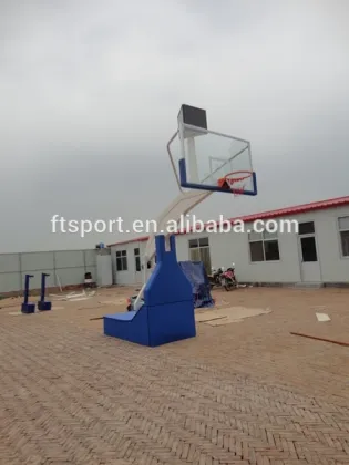 Adjustable Basketball stand with Glass Basketball Backboard basketball Stand