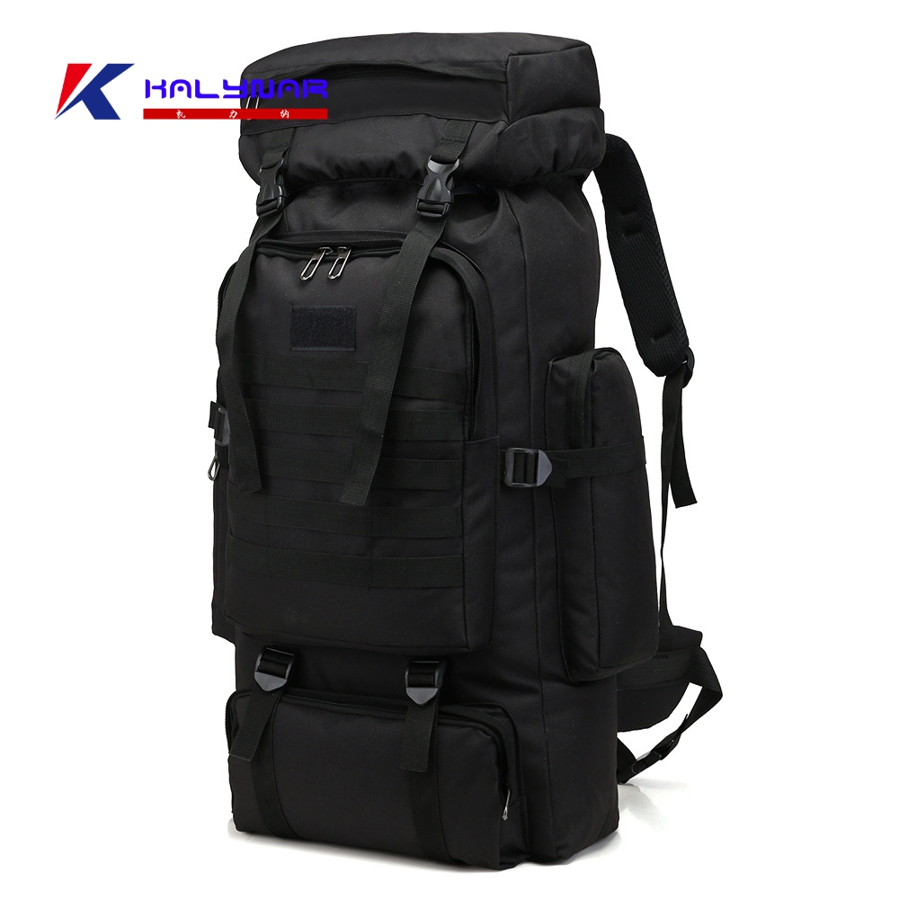 حقيبة الظهر التكتيكية العسكرية المشي لمسافات طويلة Rucksack 80L