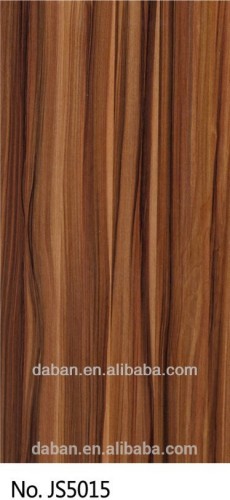 wood grain color high glossy uv panel
