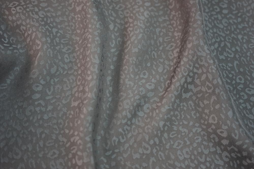 Leopard Jacquard Weaved Fabric