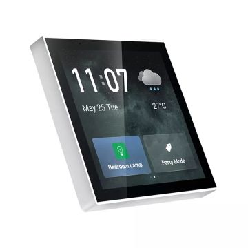 Tuya pintar 4 inci wifi zigbee ble lcd sentuh skrin panel kawalan