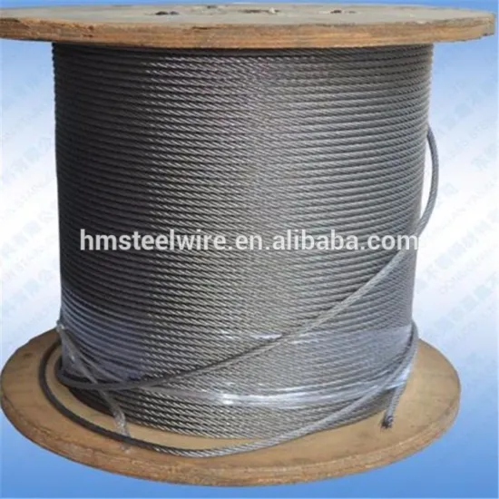 3mm Diameter Galvanized Steel Wire Rope