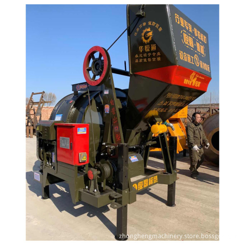 Self Loading Diesel Cement Mixer JZC350: Fully Automatic Hydraulic Concrete Mixing Machine