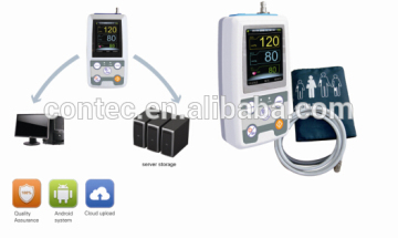 CE & FDA Bluetooth 24hrs ambulatory blood pressure monitoring -Telemedicine