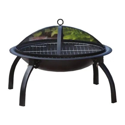 outdoor garden  folding fire pit fire bowl people barbecue outdoor