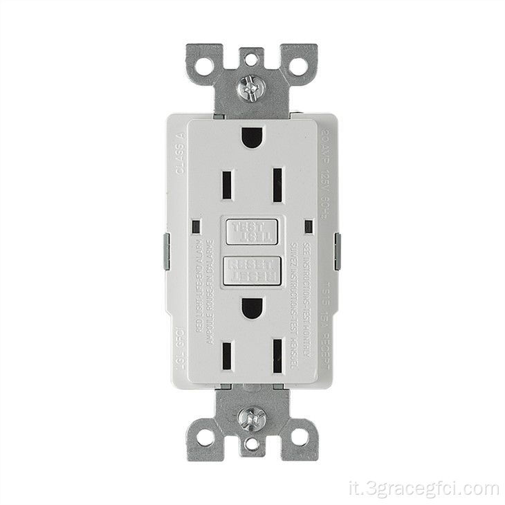 Recettacolo da 15amp 125v tr wr gfci