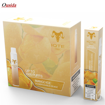 IQTE Heart 1500 Strawberry Watermelon Disposable Vape