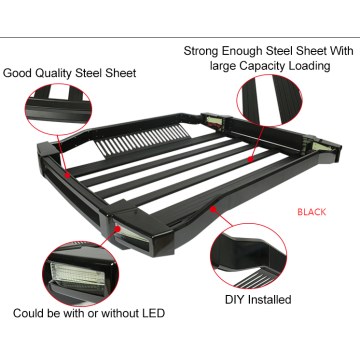 Accesorios 4x4 Rack de techo de aluminio universal