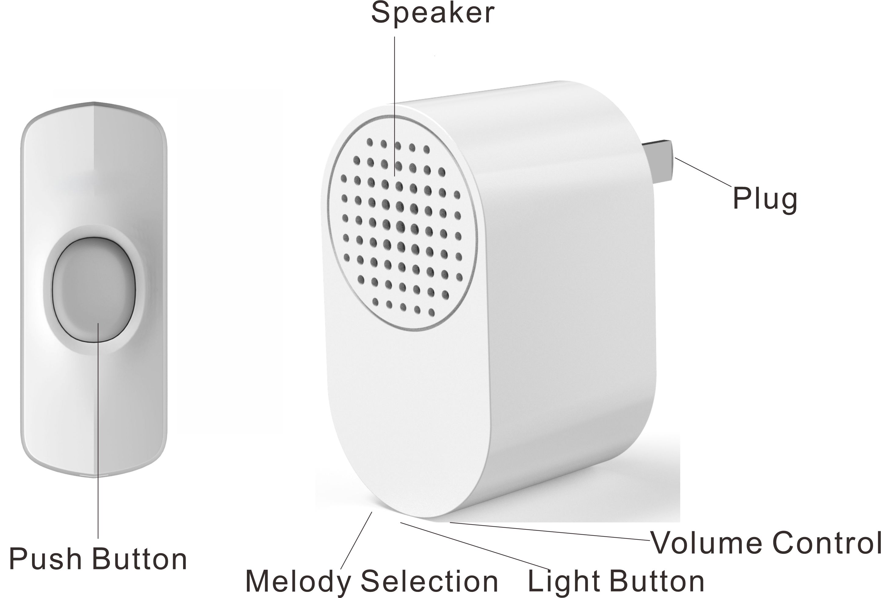 X-313L,wireless doorbell
