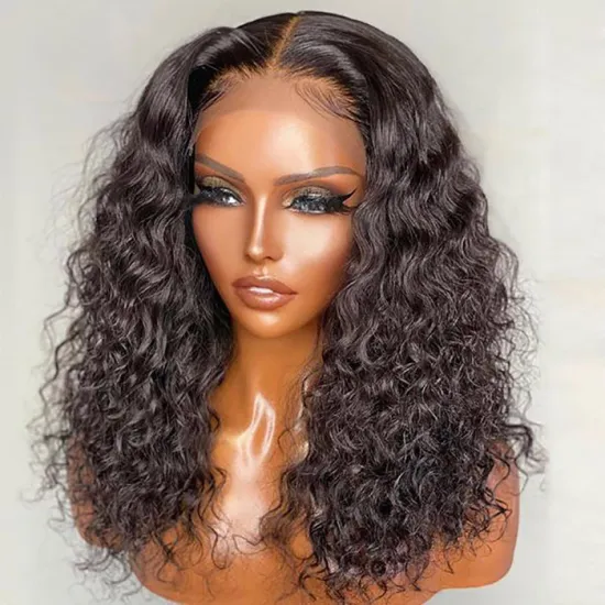 Cuticle Aligned Virgin Hair Vendor Brazilian Human Hair Lace Front Wig Transparent Hd Full Lace Human Hair Wigs