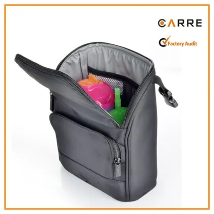 custom microfiber insulated breast milk cooler bag