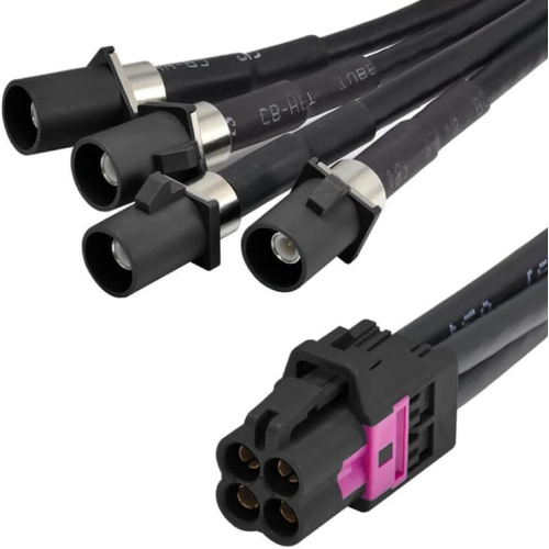 Mini Fakra Vehicle LVDS Male to Female Cable