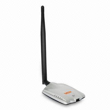 150Mbps B/G/N 1,000mW High-power Adapter with 5dBi Antenna