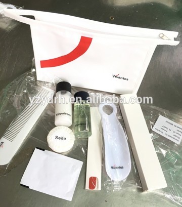 Hotel welcome kit, disposable hotel travel kit, hotel amenities