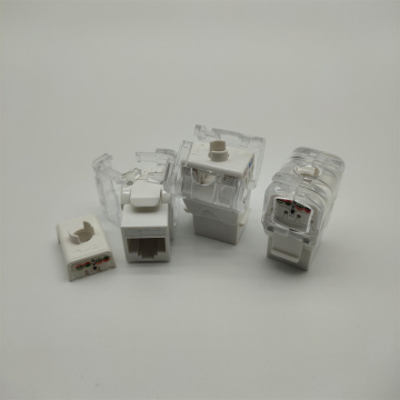 180 graus Tolless Cat 6 Ethernet Link Connector