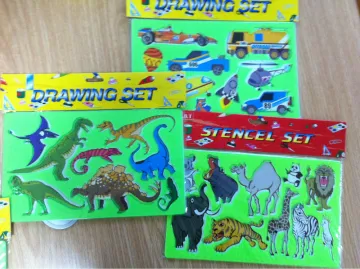 Animals Plastic Drawing Ruler