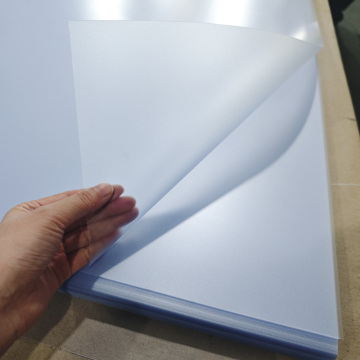 Frosted Clear PVC Sheet With protective film