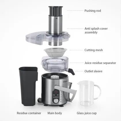 Super Large Diameter Portable Juicer Blender for Easy Fruit Mixing