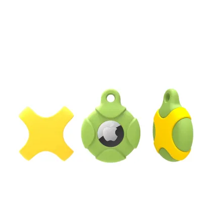 MOMAX Airtag Anti-Loss Positioning Tracker Protective Cover - Silicone Rubber Waterproof Shell