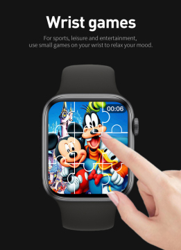 U68 PLUS Full touch Smartwatch BT-call Custom Wallpaper