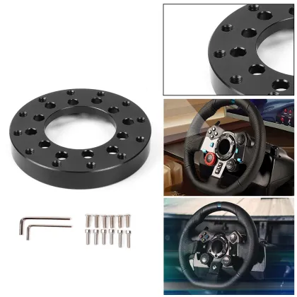 70MM Aluminum 24 Hole Racing Wheel Adapter for Logitech G25 G27